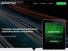 Tablet Screenshot of dealpack.com